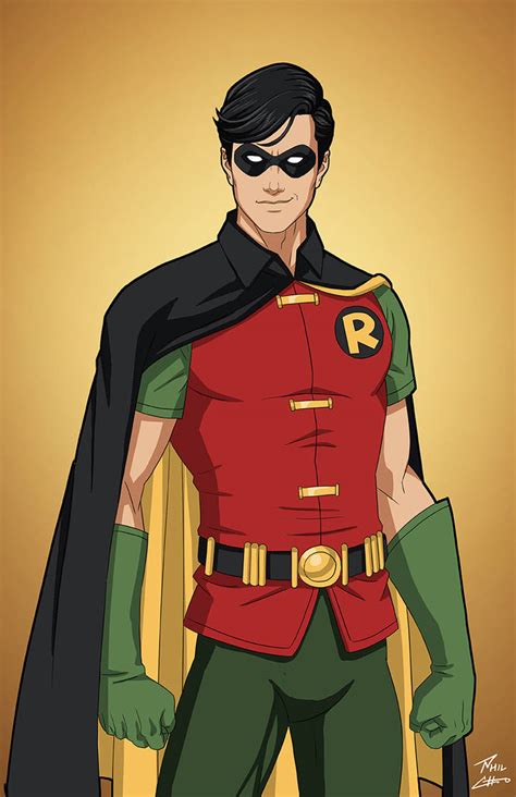 Robin (Dick Grayson) YA redesign — Phil Cho.